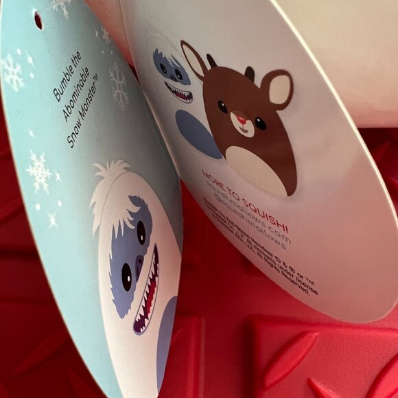 Squishmallows Bumble The Abominable Snow Monster Yeti Rudolph 12" NWT Christmas - Picture 3 of 4